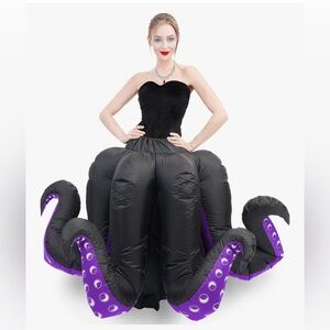 Black and Purple Octopus Costume